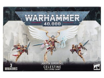 Celestine The Living Saint (Adepta Sororitas, Warhammer 40k)