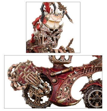 Rendmaster, Herald of Khorne on Blood Throne (предзаказ 2025, GW Direct)