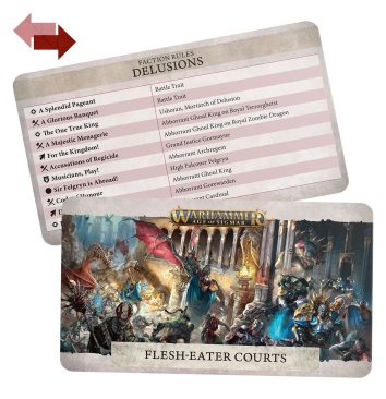 Battletome: Flesh-eater Courts (Gamer’s Edition) (предзаказ 2025, GW Direct)