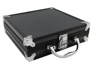 Фабрика Покера: Набор из 100 фишек для покера с номиналом в черном кейсе