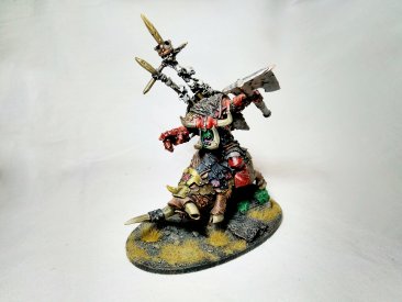 Warhammer Fantasy Age of Sigmar Orcs and Goblins Gorbad Ironclaw (Pro-Painted)
