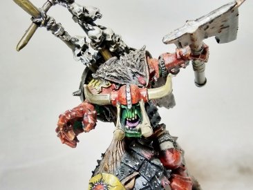 Warhammer Fantasy Age of Sigmar Orcs and Goblins Gorbad Ironclaw (Pro-Painted)