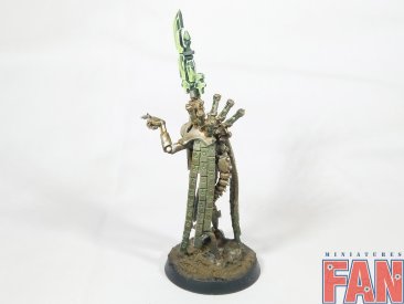 Warhammer 40000 Necron Plasmancer (Pro-Painted)
