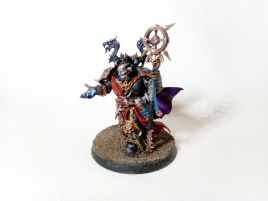 Warhammer 40k Chaos Space Marines Sorcerer (Pro-Painted)