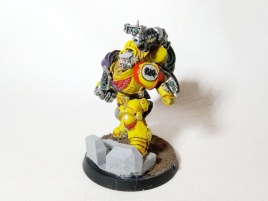 Warhammer 40k Primaris Space Marine Imperial Fists Tor Garadon (Pro-Painted)