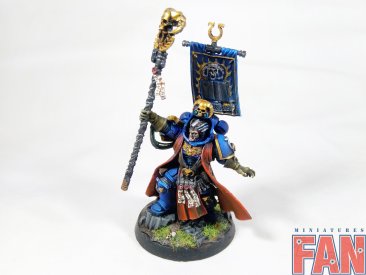 Warhammer 40k Space Marine Ultramarines Chief Librarian Tigurius (Pro-Painted)