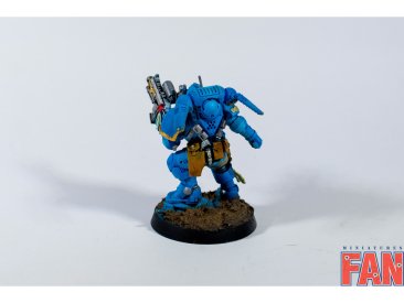 Warhammer 40k Space Marine Shadowspear Lieutenant in Phobos Armor (Pro-Painted)