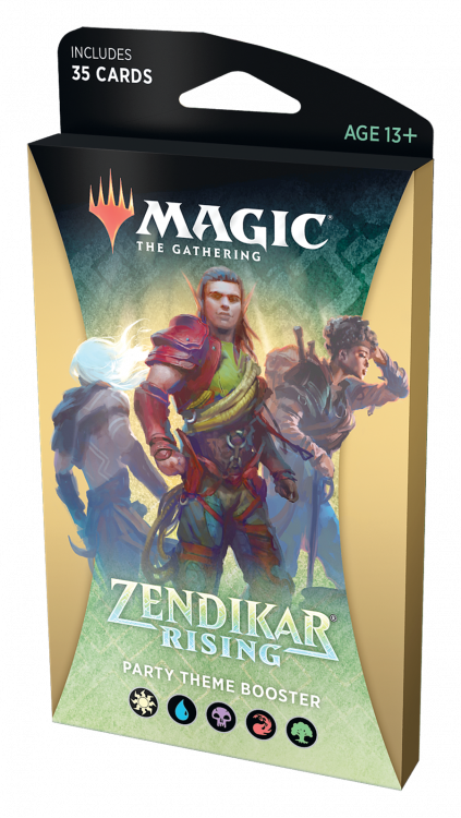 Zendikar Rising: Многоцветный тематический бустер