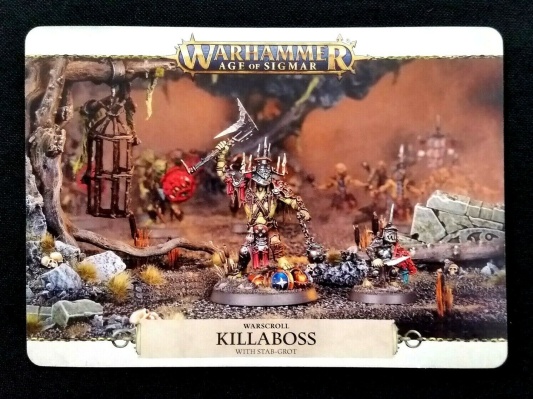 Dominion Kruleboyz Killaboss with Stab-grot