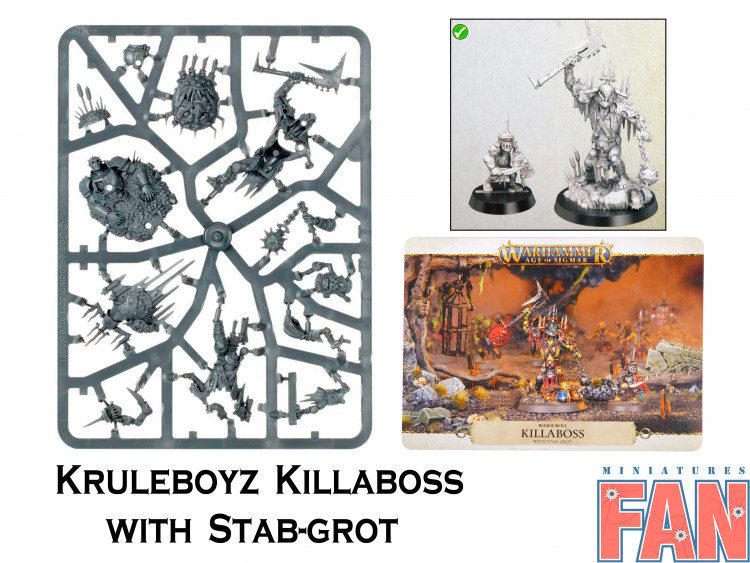 Dominion Kruleboyz Killaboss with Stab-grot