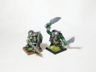 Warhammer Fantasy Age of Sigmar Orcs & Goblins Orc Boyz х12 (Pro-Painted)
