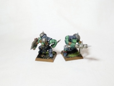 Warhammer Fantasy Age of Sigmar Orcs & Goblins Orc Boyz х12 (Pro-Painted)