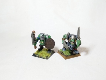 Warhammer Fantasy Age of Sigmar Orcs & Goblins Orc Boyz х12 (Pro-Painted)
