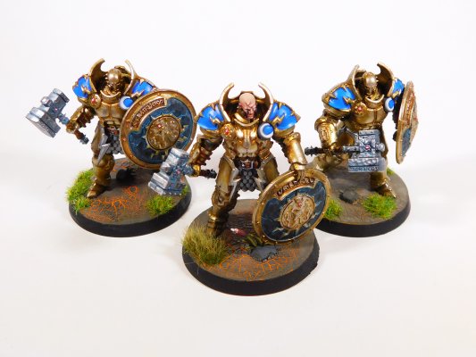 Warhammer Age of Sigmar Stormcast Eternals Annihilators x3 (Pro-Painted)