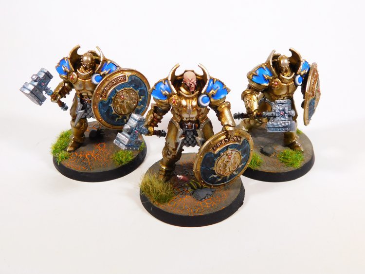 Warhammer Age of Sigmar Stormcast Eternals Annihilators x3 (Pro-Painted)