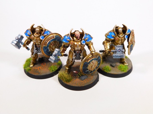 Warhammer Age of Sigmar Stormcast Eternals Annihilators x3 (Pro-Painted)