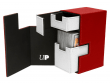 Коробочка Ultra-Pro M2.1 Deck Box Red/White (75 карт + кубики)