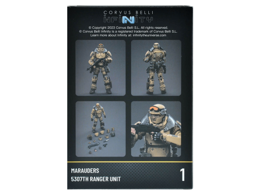 Фигурка JoyToy. Infinity: Ariadna Marauders 5307th Range Unit 1