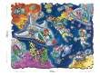 Фигурный деревянный пазл "Fun art collection. Космическая одиссея"