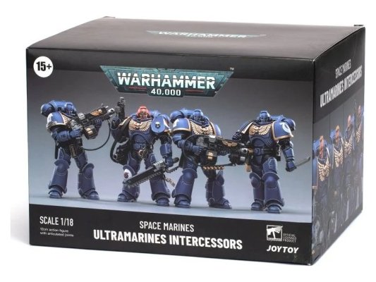 JOYTOY Space Marines Ultramarines Intercessors (предзаказ 2022)
