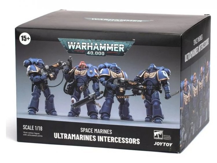 JOYTOY Space Marines Ultramarines Intercessors (предзаказ 2022)