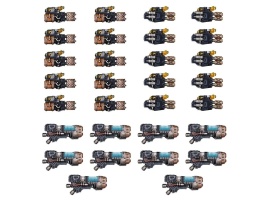 Heavy Weapons Upgrade Set – Heavy Flamers, Multi-meltas, and Plasma Cannons (предзаказ 2025, The Horus Heresy)