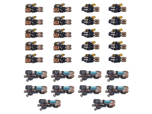 Heavy Weapons Upgrade Set – Heavy Flamers, Multi-meltas, and Plasma Cannons (предзаказ 2025, The Horus Heresy)