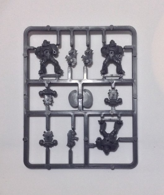 Warhammer 40k Push Fit Space Marines with Bolters x3 on sprue