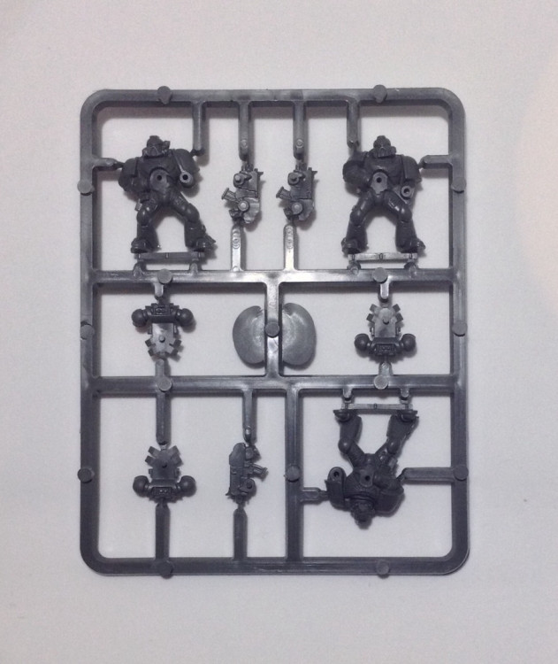 Warhammer 40k Push Fit Space Marines with Bolters x3 on sprue