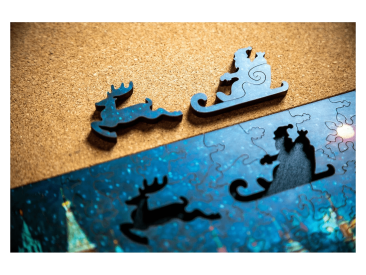 Пазл "Волшебница зима"