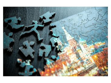 Пазл "Волшебница зима"