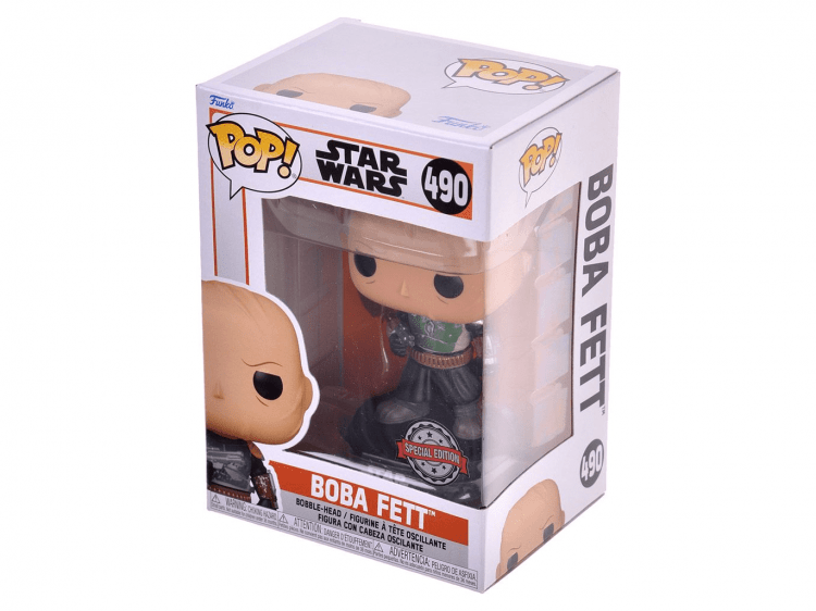 Фигурка Funko POP! Star Wars: Boba Fett (Without Helmet)