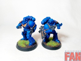 Warhammer 40k Space Marine Ultramarines Primaris Intercessors x10 (Pro-Painted)