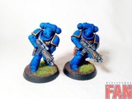 Warhammer 40k Space Marine Ultramarines Primaris Intercessors x10 (Pro-Painted)