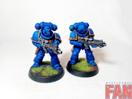 Warhammer 40k Space Marine Ultramarines Primaris Intercessors x10 (Pro-Painted)