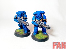 Warhammer 40k Space Marine Ultramarines Primaris Intercessors x10 (Pro-Painted)