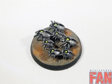 Warhammer 40000 Necron Canoptek Scarab Swarms x3 (Painted)
