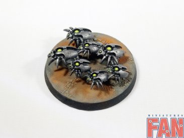 Warhammer 40000 Necron Canoptek Scarab Swarms x3 (Painted)