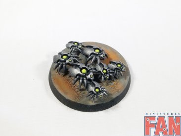 Warhammer 40000 Necron Canoptek Scarab Swarms x3 (Painted)