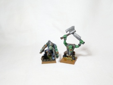 Warhammer Fantasy Age of Sigmar Orcs & Goblins Orc Boyz x10 (Pro-Painted)