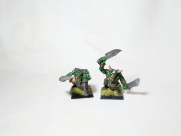 Warhammer Fantasy Age of Sigmar Orcs & Goblins Orc Boyz x10 (Pro-Painted)