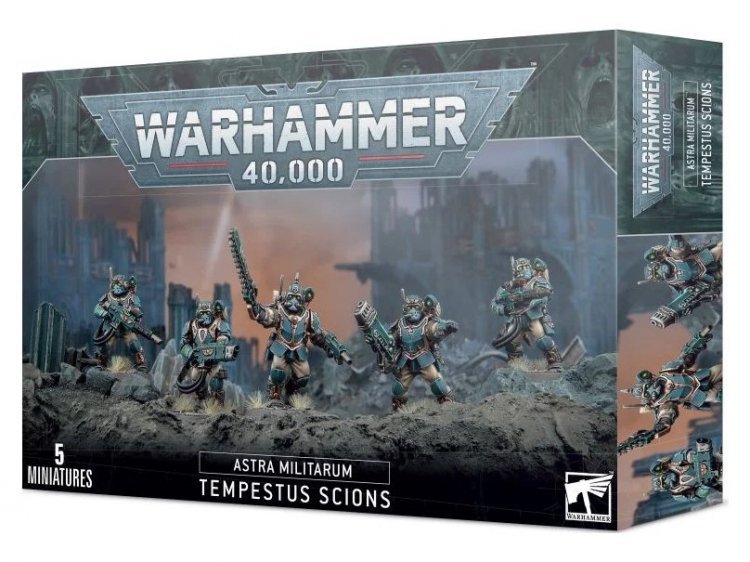 Tempestus Scions / Command Squad (предзаказ 2025)