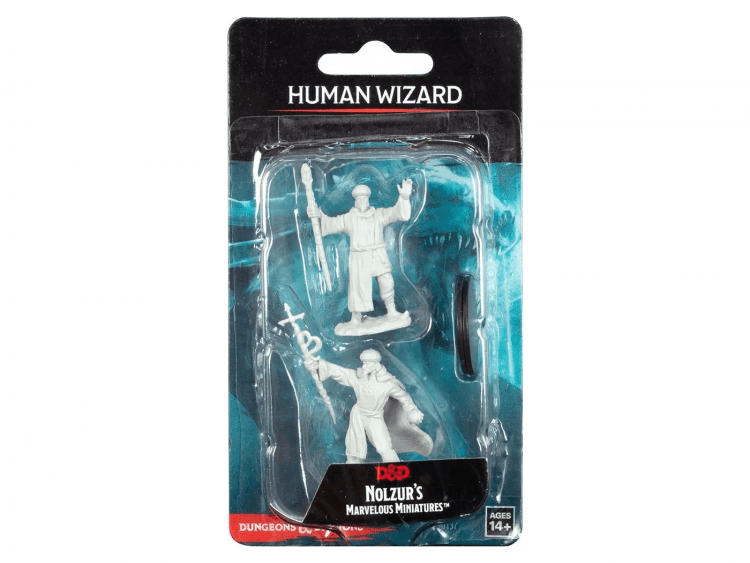 D&D Nolzur's Marvelous Miniatures: Human Wizard (мужчина)