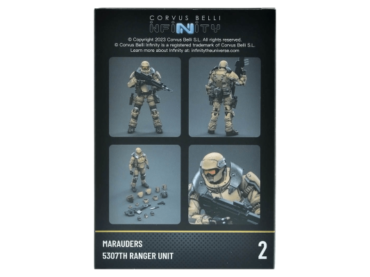 Фигурка JoyToy. Infinity: Ariadna Marauders 5307th Range Unit 2