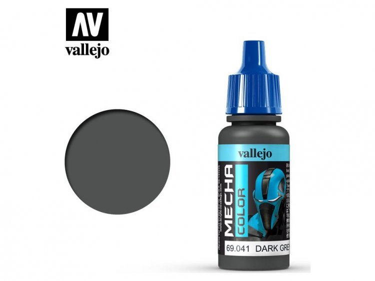 Краска Vallejo Mecha Color: Dark Grey Green 69.041