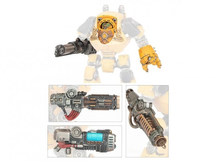 Contemptor Dreadnought Weapons Frame 2 (The Horus Heresy)