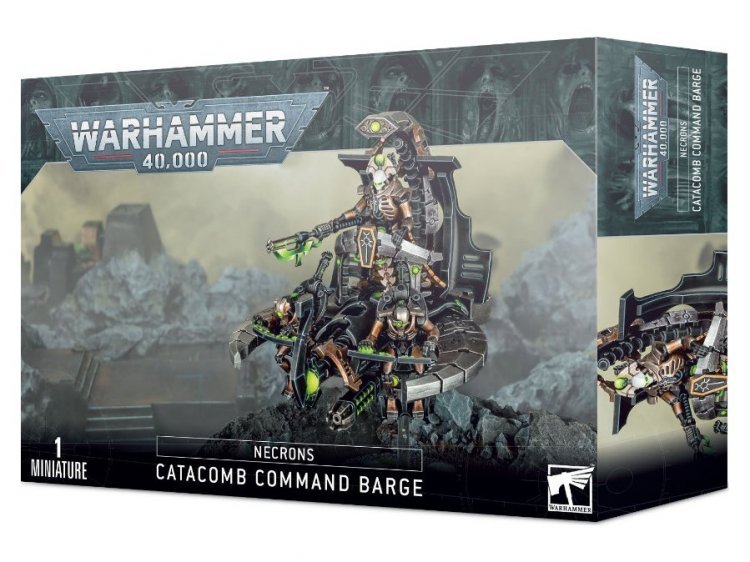 Catacomb Command Barge 2020 (Necrons, Warhammer 40k)