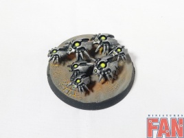 Warhammer 40k Necron Canoptek Scarab Swarms x3 (Pro-Painted)