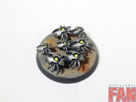 Warhammer 40k Necron Canoptek Scarab Swarms x3 (Pro-Painted)