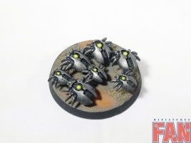 Warhammer 40k Necron Canoptek Scarab Swarms x3 (Pro-Painted)